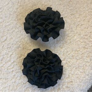 Black Vintage Shoe Flower Ornaments